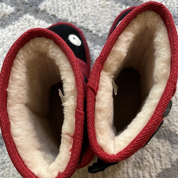 EMU Australia Ladybug Slipper Boots size 1 - Picture 5 of 11